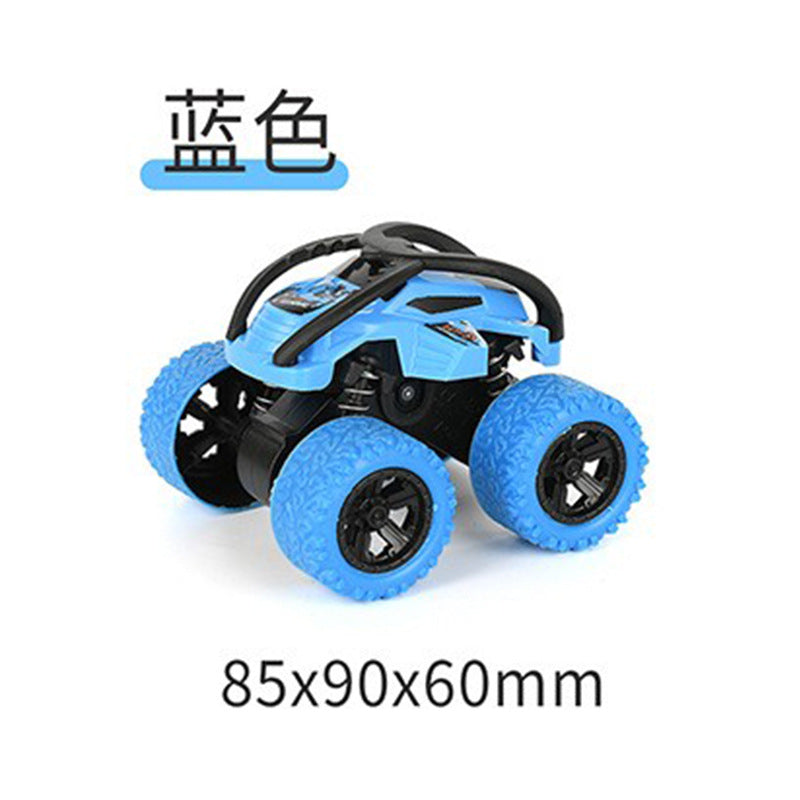 儿童玩具挖掘机惯性四驱车特技越野车男孩玩具车小孩子地摊摆摊批发