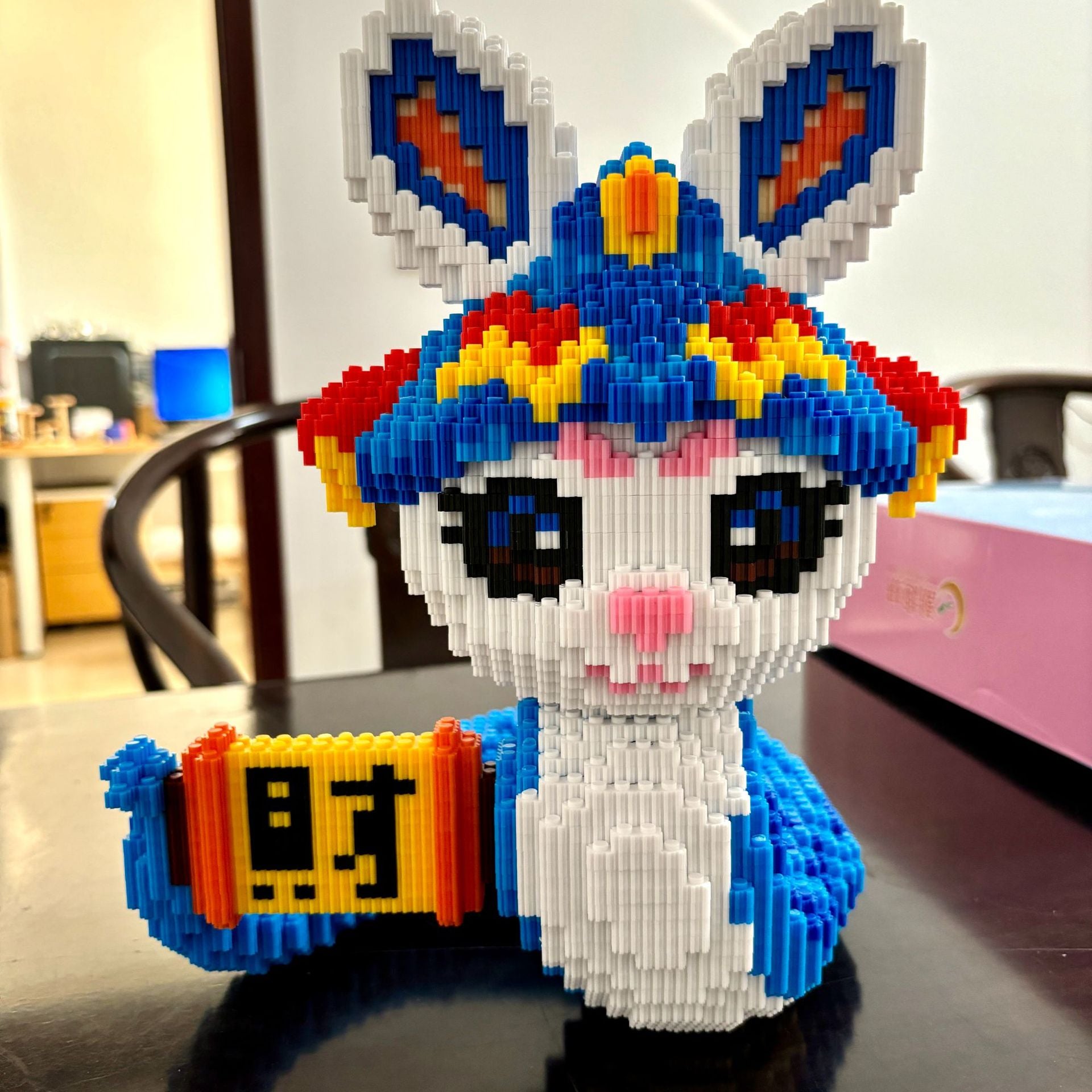 小颗粒积木批发地摊兼容乐高儿童益智拼装摆件卡皮巴拉立体小玩具