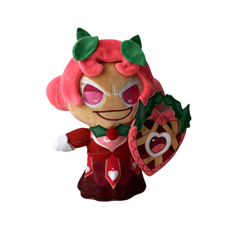 跨境新品Shadow Milk Cookie Plush饼干游戏周边可爱女孩毛绒玩具