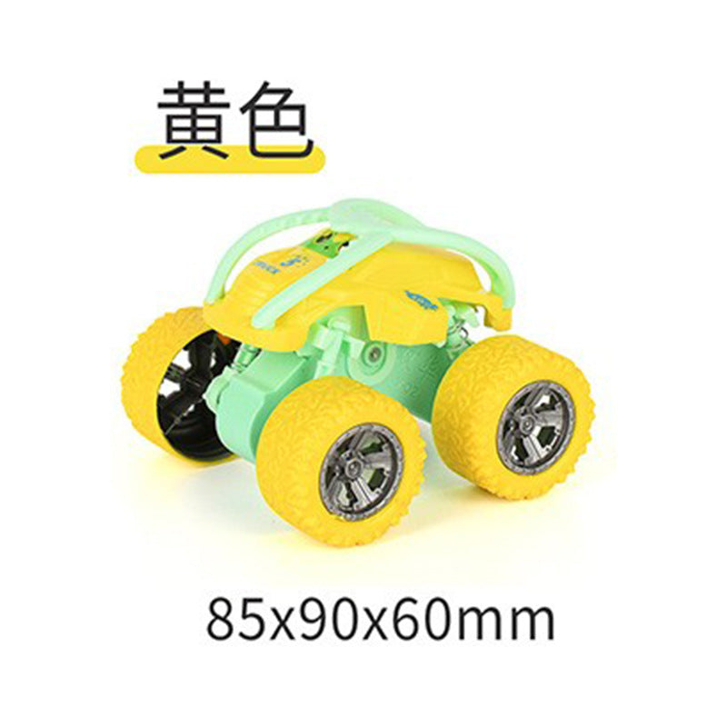 儿童玩具挖掘机惯性四驱车特技越野车男孩玩具车小孩子地摊摆摊批发